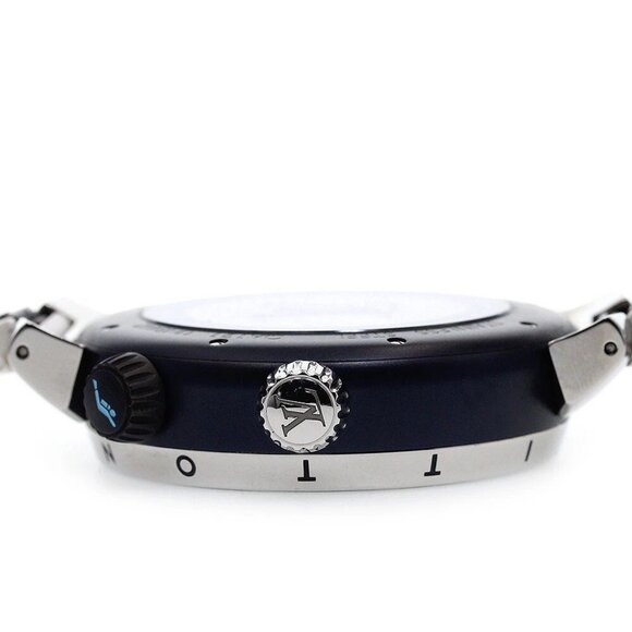 LOUIS VUITTON Tambour Street Diver QA121 Navy Dial Automatic Men's Watch_860533 - Picture 4 of 7